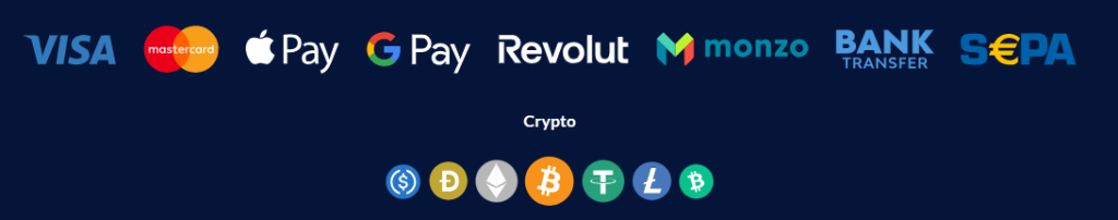 Betfoxx payment methods